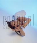 Stock Model Colours 
Model at studio in Amterdam, by order of Diamonde Jewelry. May 15, 2000.

[keywords]Posed, Blue[/keywords]